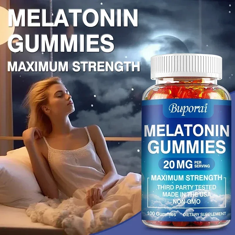 Melatonin Sleep Gummy - Melatonin Gummies - Helps Deep Sleep,