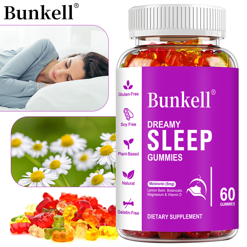 Melatonin Sleep Gummy - Magnesium Complex Gummies - Melatonin, Vitamin