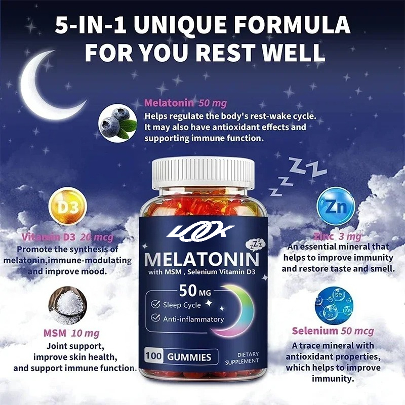 Melatonin Gummies - Helps You  - огляд і ціна Melatonin Sleep Gummy