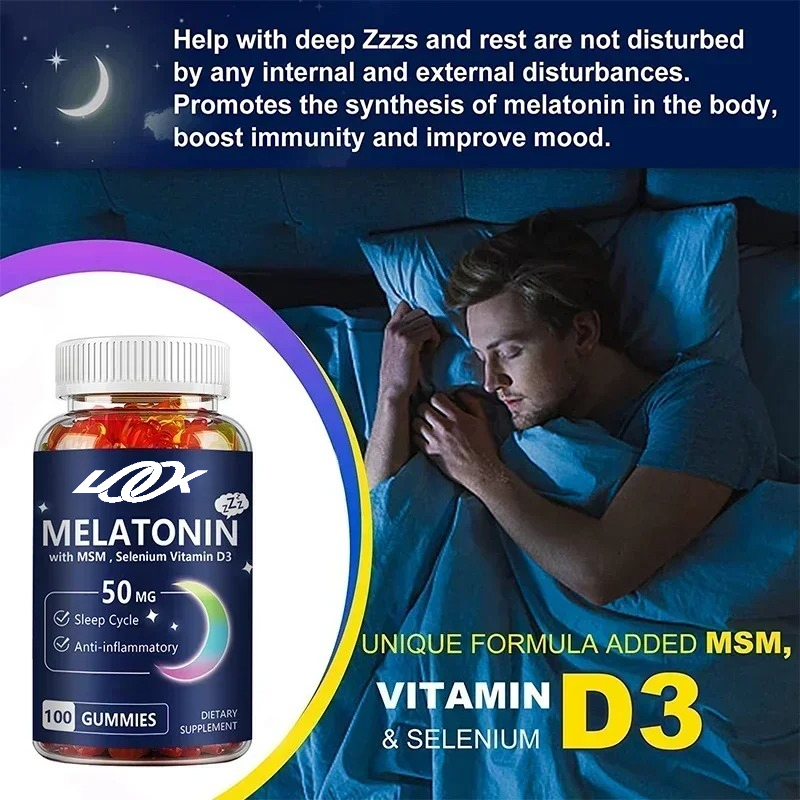 Melatonin Gummies - Helps You  - огляд і ціна Melatonin Sleep Gummy