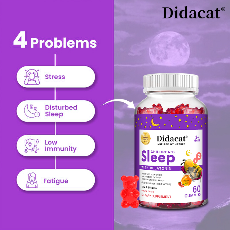 Kids Melatonin Gummies - Gentl - огляд і ціна Melatonin Sleep Gummy