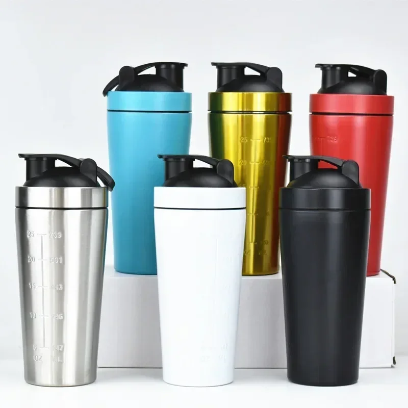 Stainless Steel Protein Shaker - огляд і ціна Nutrition For Fitness
