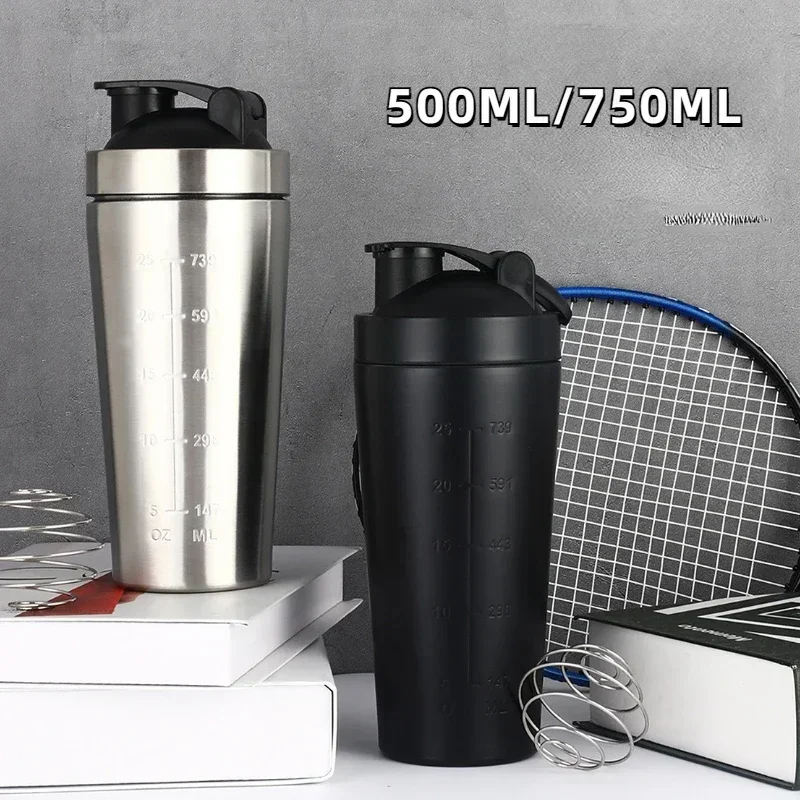 Stainless Steel Protein Shaker - огляд і ціна Nutrition For Fitness