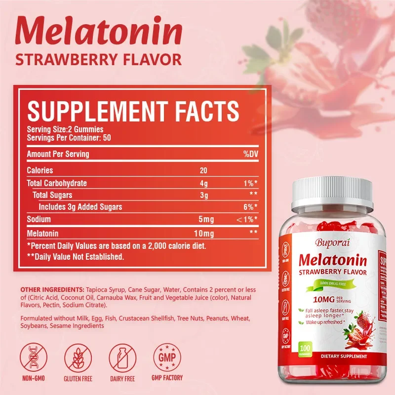 Melatonin Gummies 10mg - Regul - огляд і ціна Melatonin Sleep Gummy