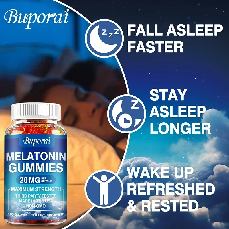 Melatonin Gummies - Helps Deep - огляд і ціна Melatonin Sleep Gummy