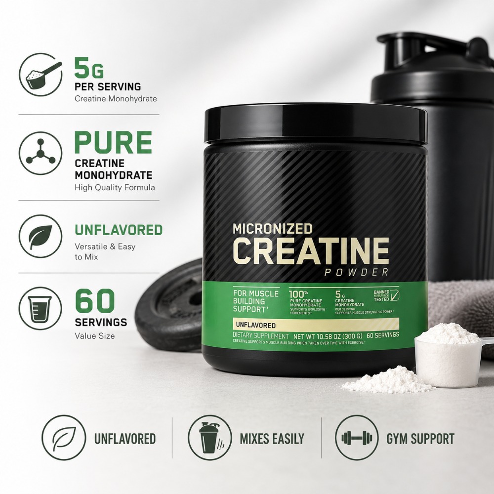 Micronized Creatine Powder 300 - огляд і ціна Nutrition For Fitness