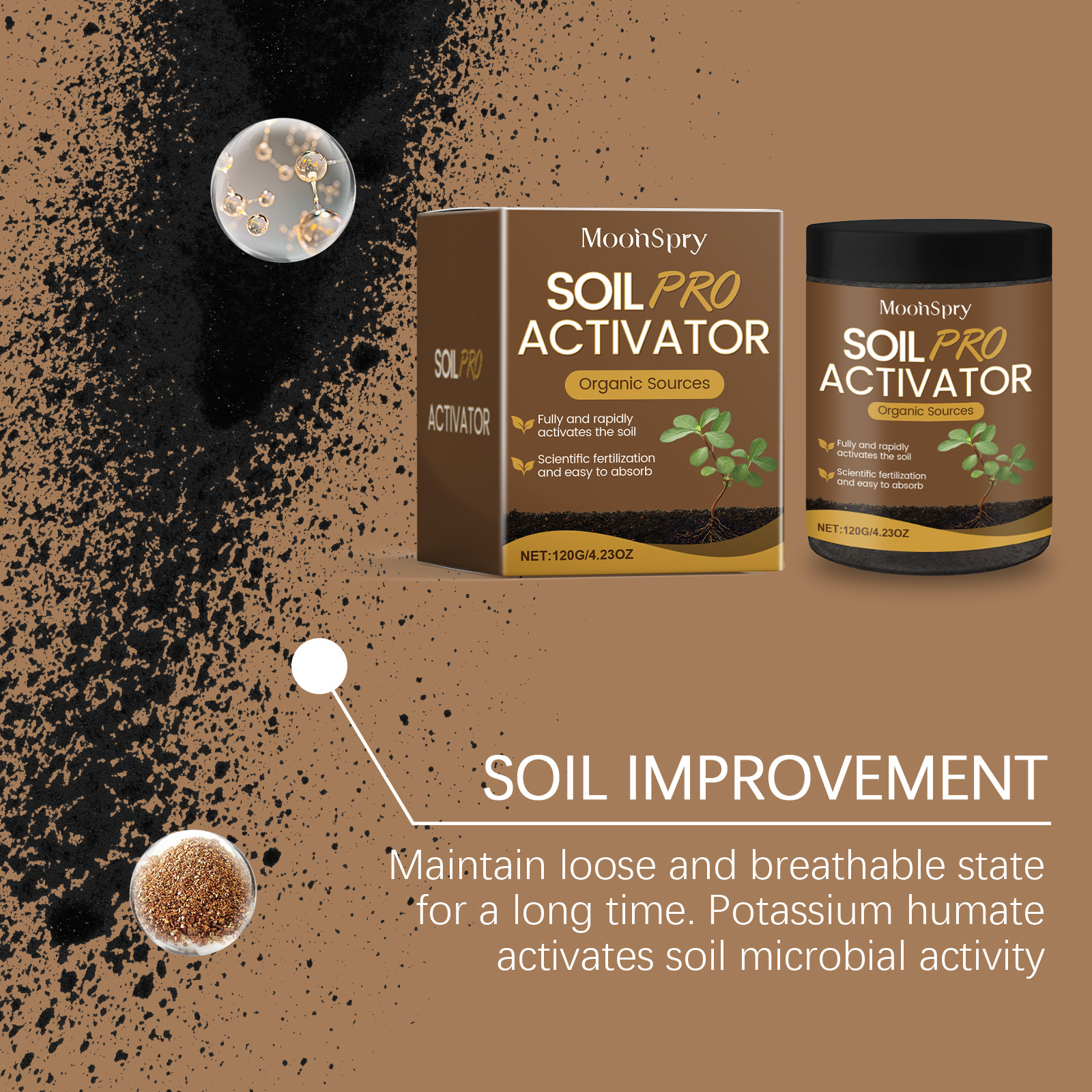 120g Soil Nutrition Powder Boo - огляд і ціна Roots Nutrition & Fitness Inglewood Photos