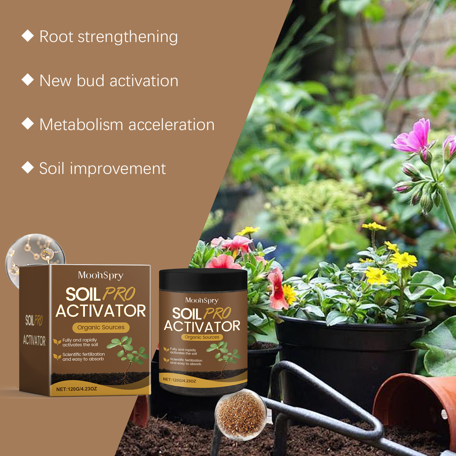 120g Soil Nutrition Powder Boo - огляд і ціна Roots Nutrition & Fitness Inglewood Photos