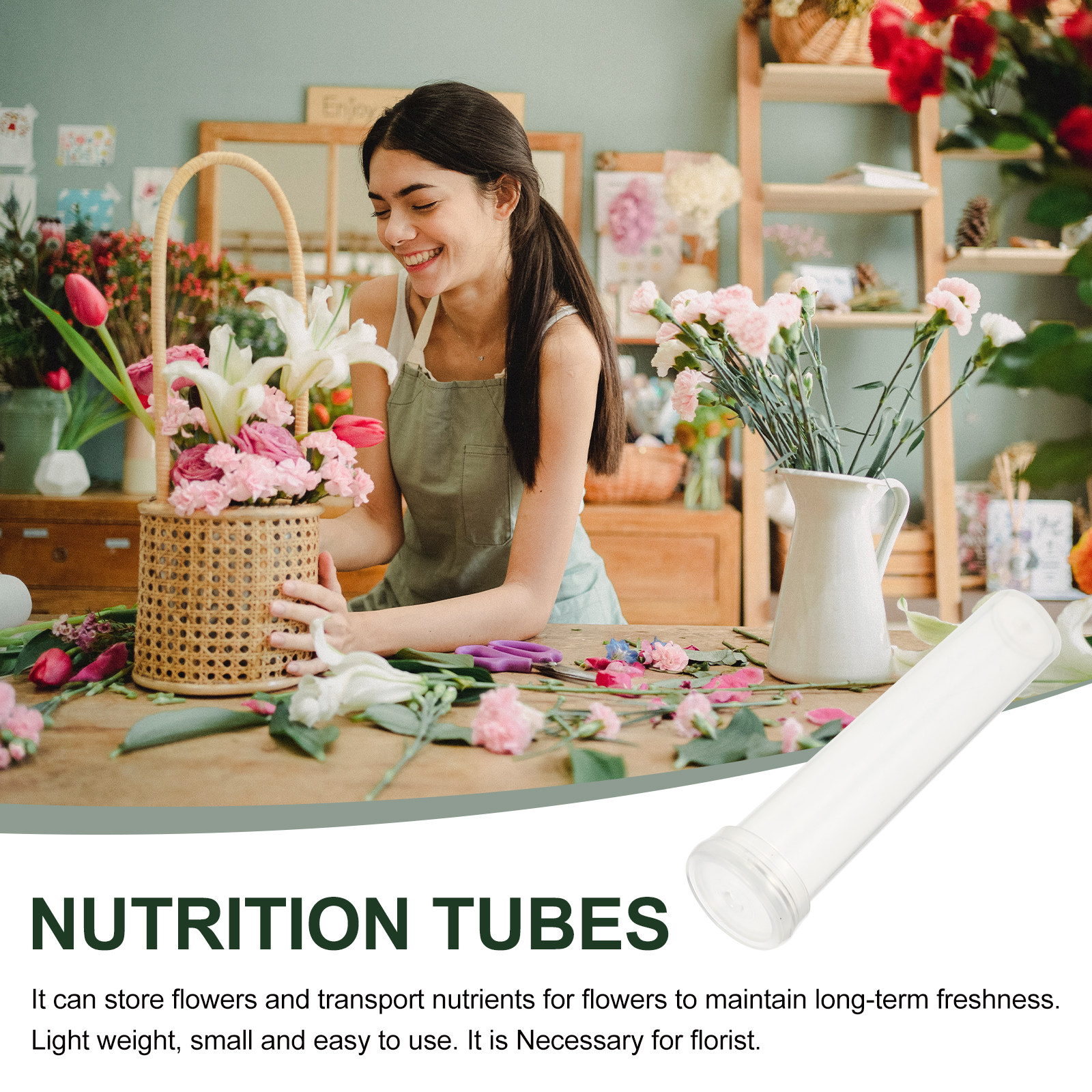 50Pcs Professional Flower Wate - огляд і ціна Nutrition & Fitness Hub
