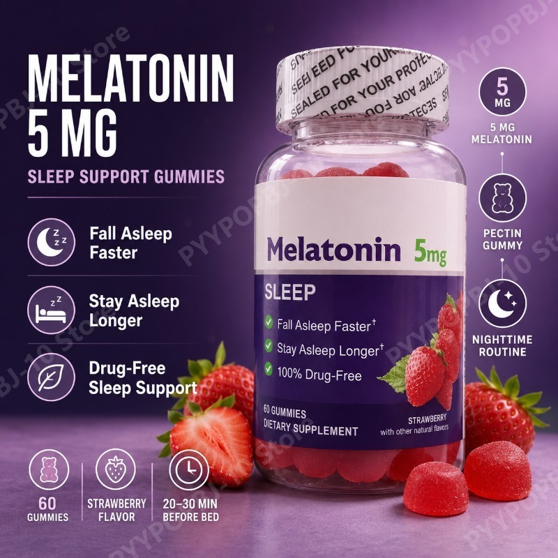 Melatonin 5mg Gummies Sleep Su - огляд і ціна Melatonin Sleep Gummy