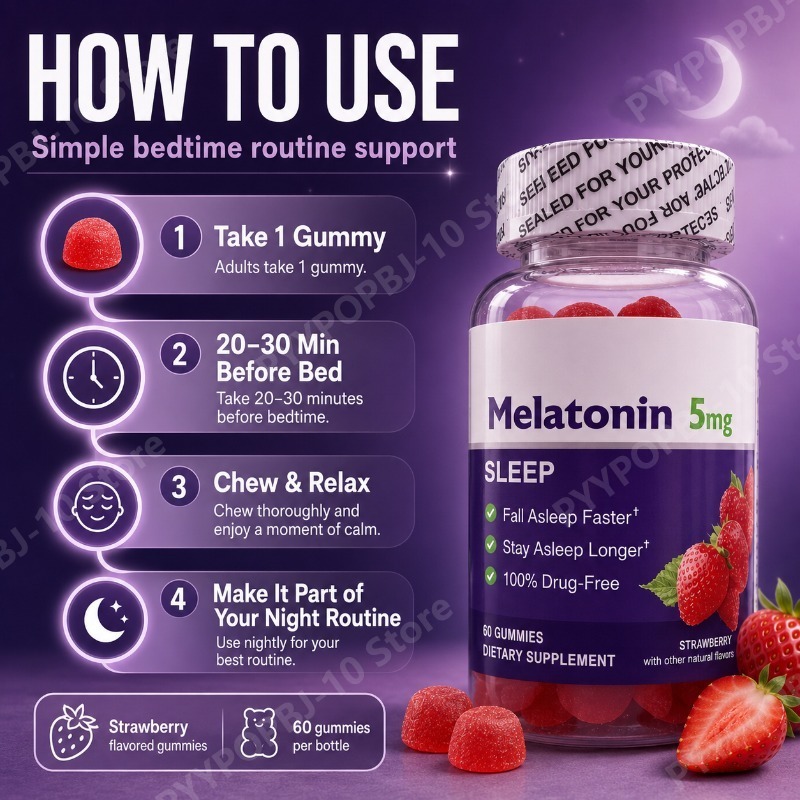 Melatonin 5mg Gummies Sleep Su - огляд і ціна Melatonin Sleep Gummy