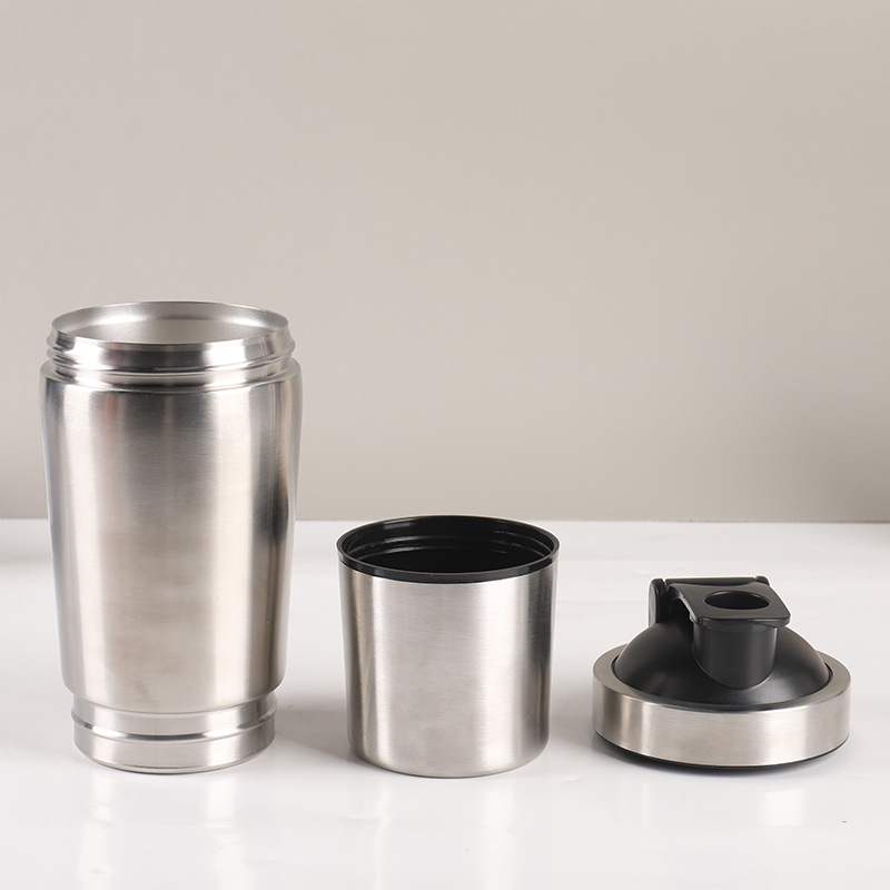 Stainless Steel Protein Shaker - огляд і ціна Nutrition For Fitness