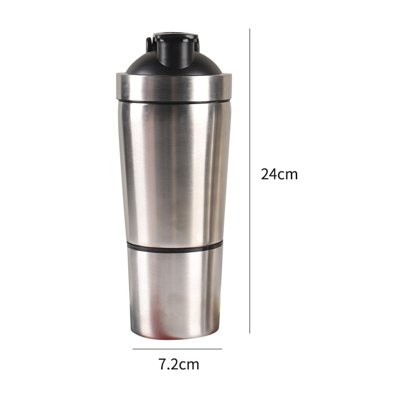 Stainless Steel Protein Shaker - огляд і ціна Nutrition For Fitness