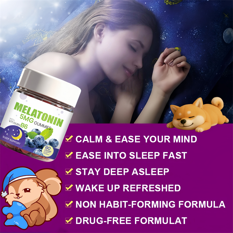 Melatonin Gummies With Vitamin - огляд і ціна Melatonin Sleep Gummy