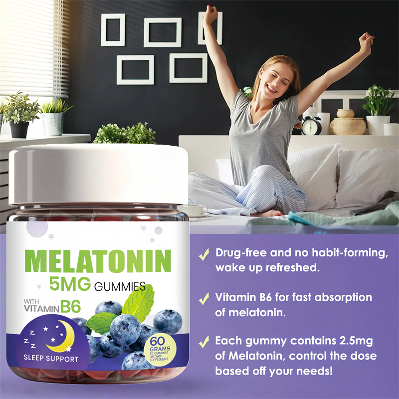 Melatonin Gummies With Vitamin - огляд і ціна Melatonin Sleep Gummy