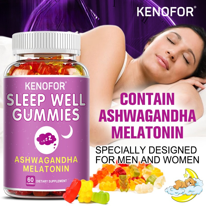 Melatonin + Ashwagandha Gummie - огляд і ціна Melatonin Sleep Gummy