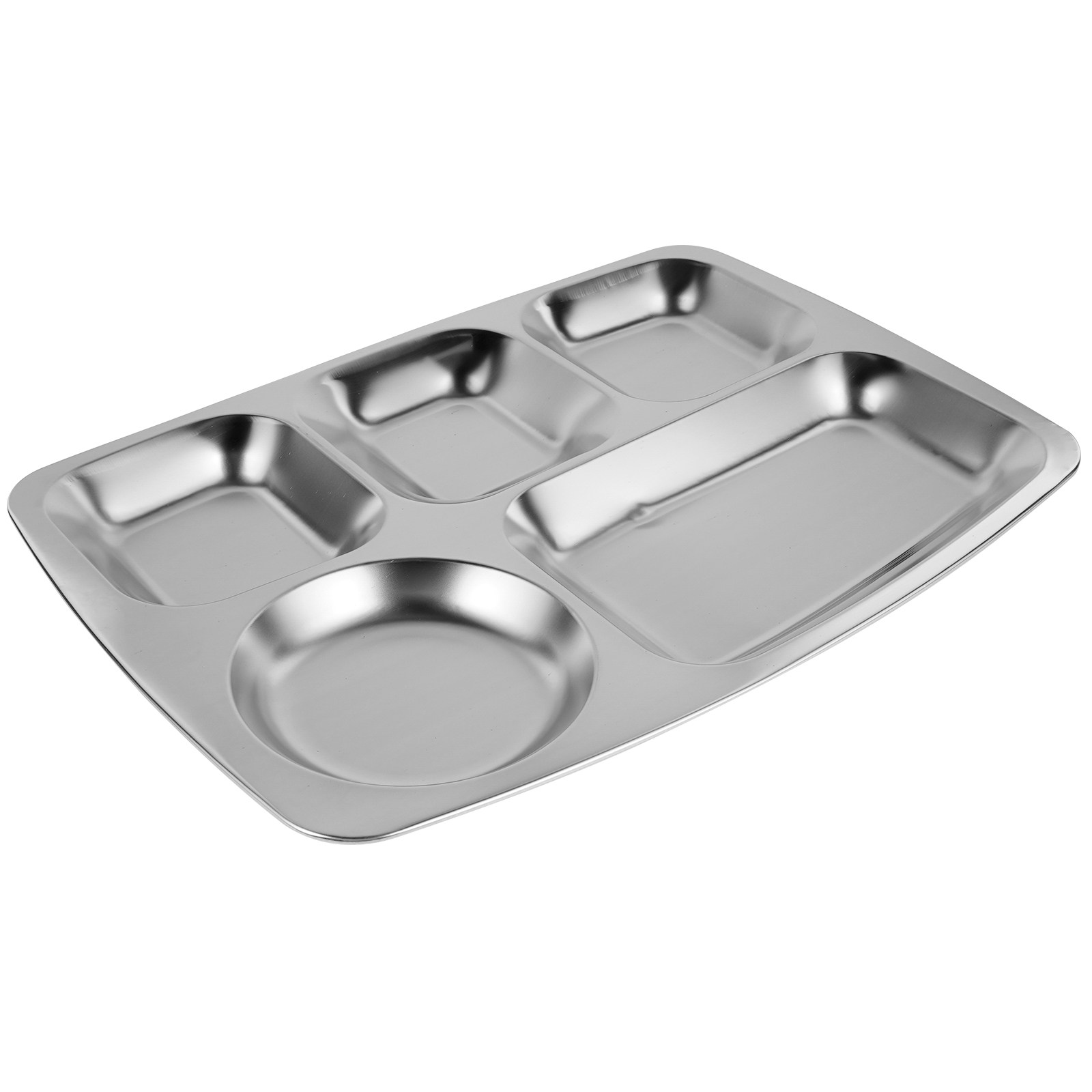 Stainless Steel Divided Food P - огляд і ціна Nutrition & Fitness Hub