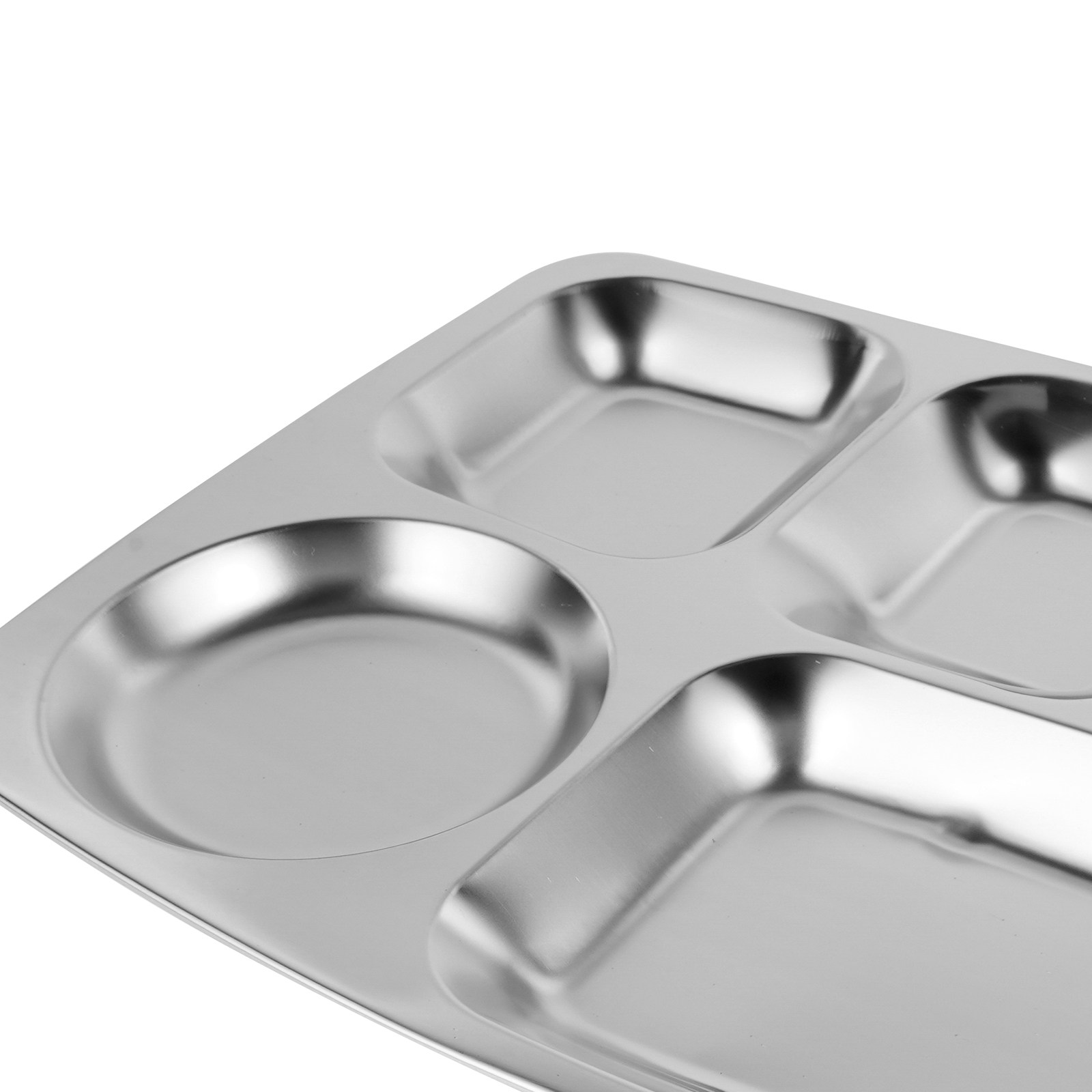 Stainless Steel Divided Food P - огляд і ціна Nutrition & Fitness Hub