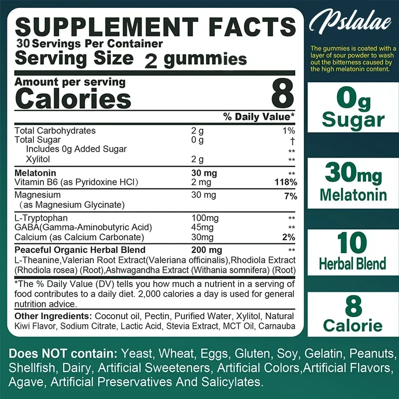 Melatonin Gummies - Supports S - огляд і ціна Melatonin Sleep Gummy