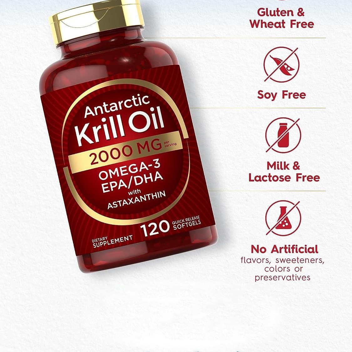 Krill oil soft capsules supple - огляд і ціна Nutrition For Fitness
