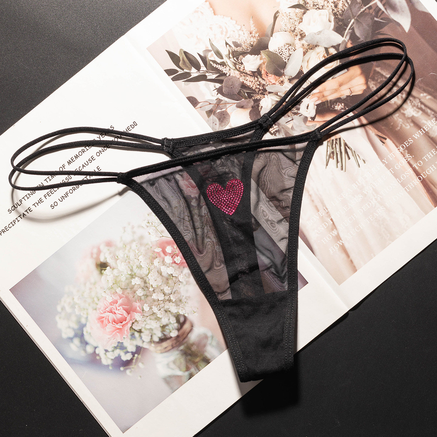 Lace Mesh Women Briefs Sexy Th - огляд і ціна Fitness & Nutrition Lab