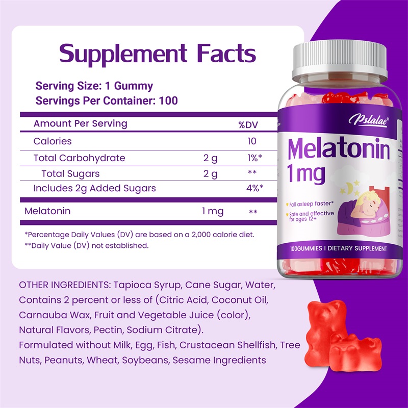 Melatonin Gummies 1mg - Childr - огляд і ціна Melatonin Sleep Gummy